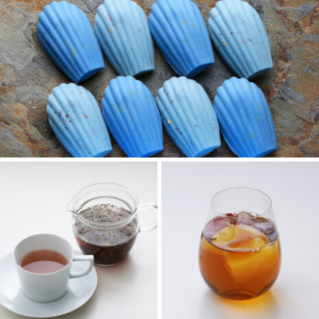 202303_紅茶ハーブティー青い薔薇マドレーヌセット 202303_紅茶ハーブティー青い薔薇マドレーヌセット